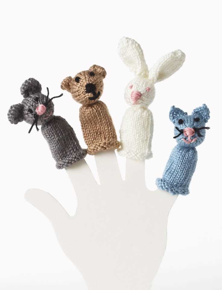 Finger puppets knitting patterns