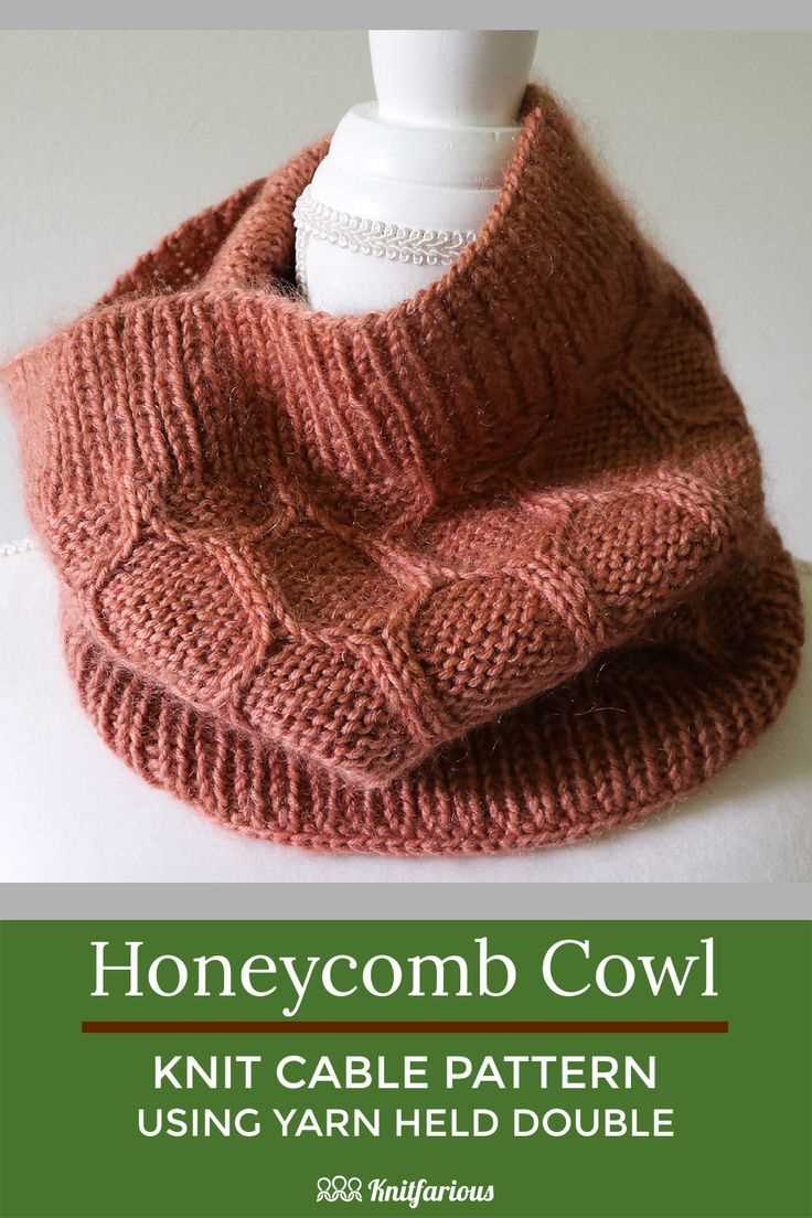 Easy cowl knitting pattern free