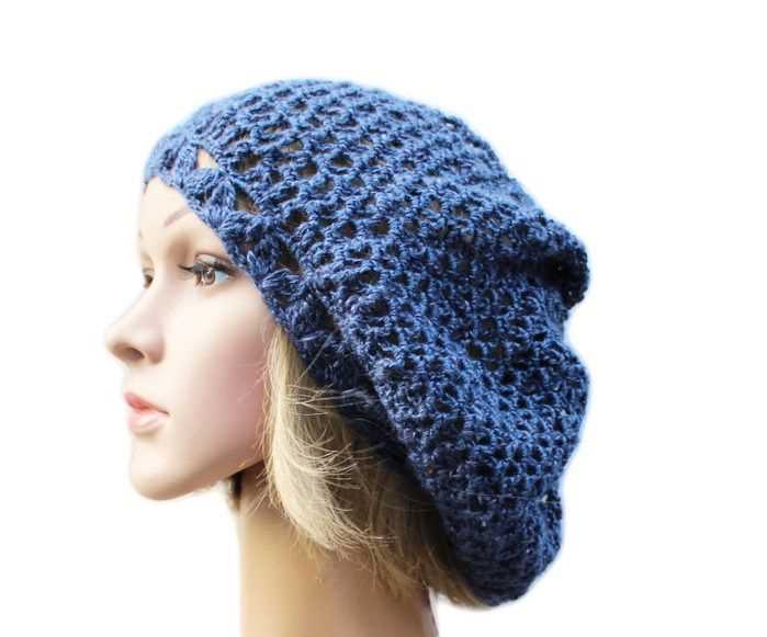 Easy knitted beret pattern