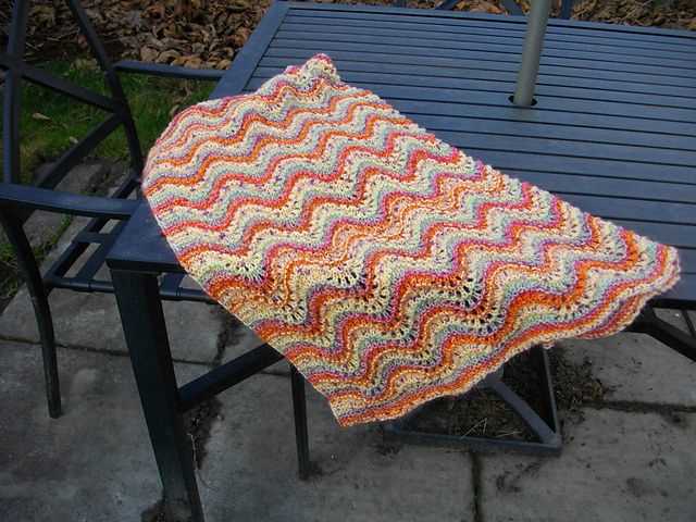 Knit security blanket pattern