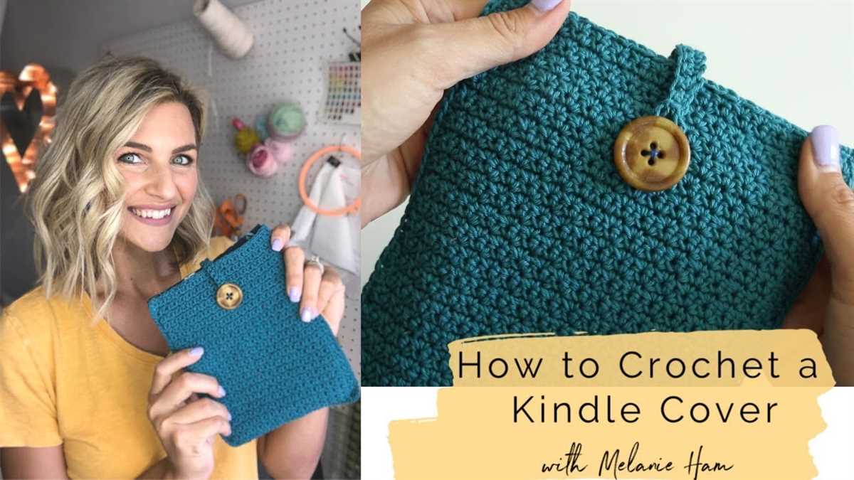 Knitted kindle case pattern