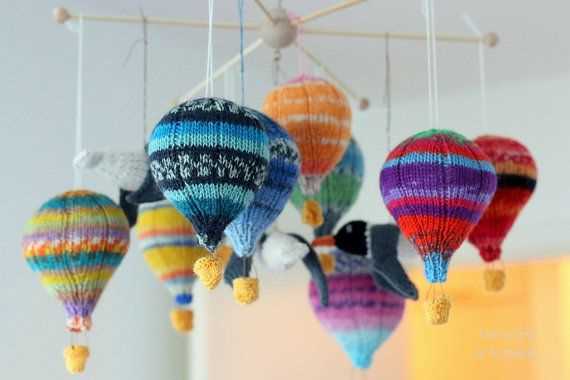 Knitted water balloons pattern free