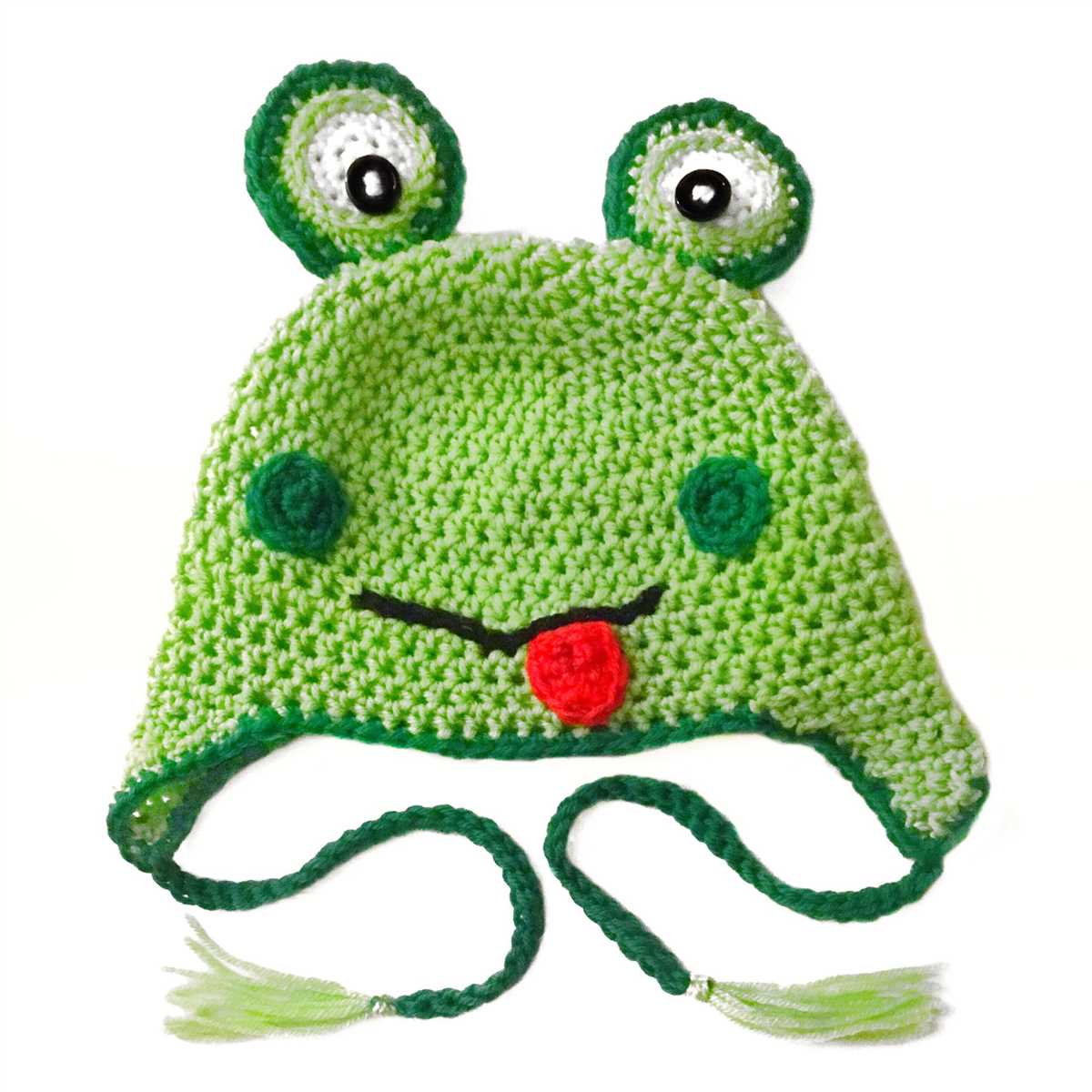 Frog knit hat pattern