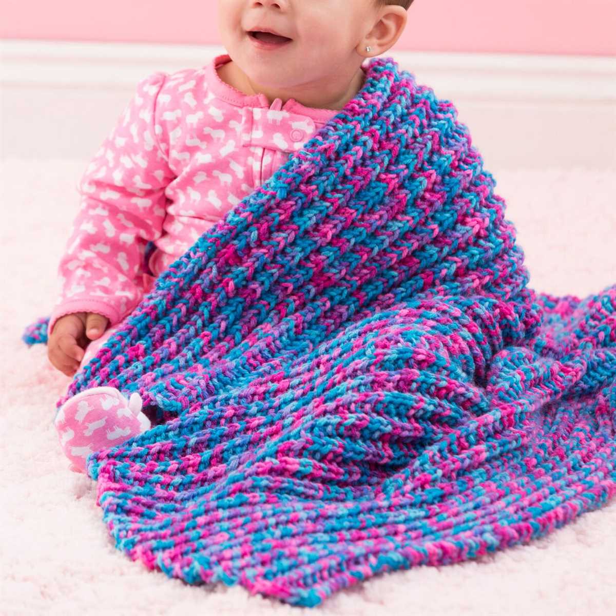 Knitted baby blanket patterns