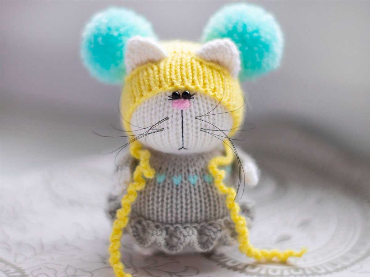 Cat toy knitting pattern