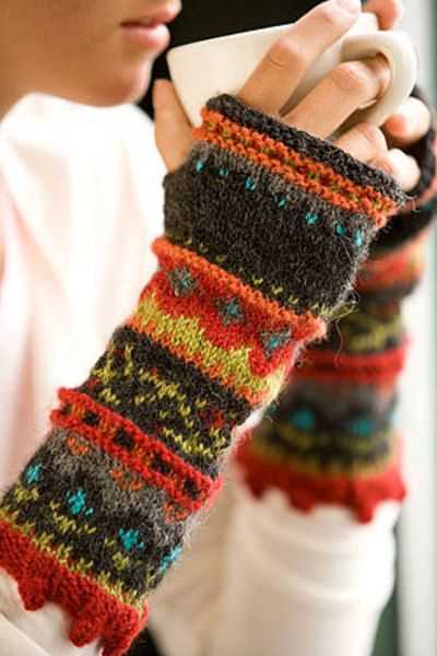 Knitting patterns for wrist warmers