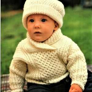 Free aran childrens knitting patterns