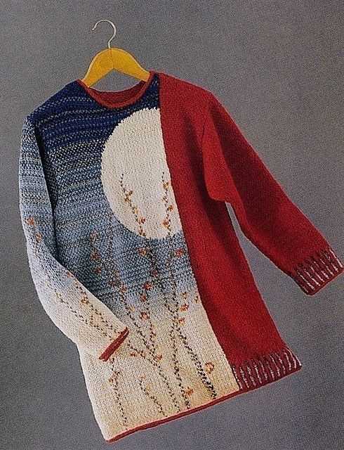 Vintage intarsia knitting patterns