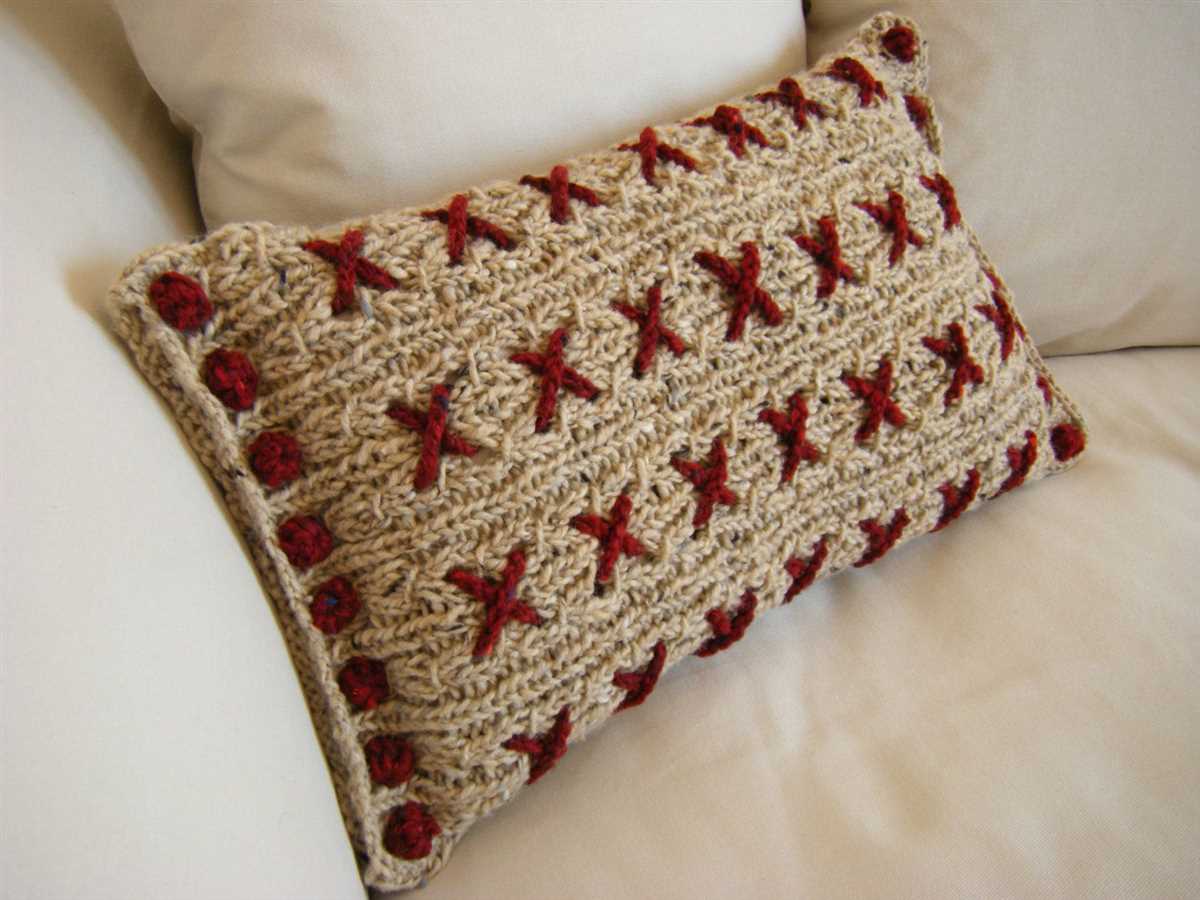 Cushion knitting patterns