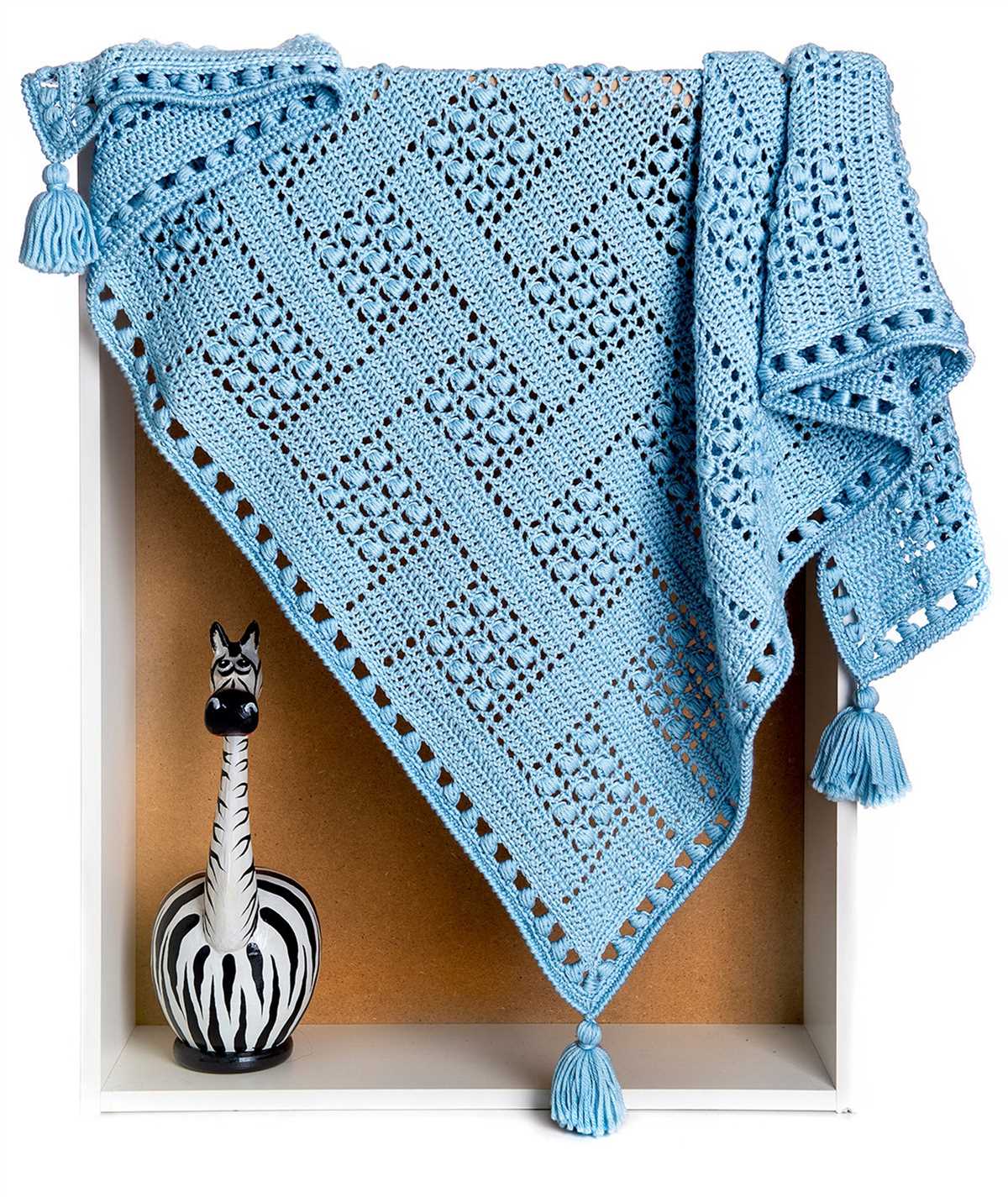 Adult blanket knitting pattern