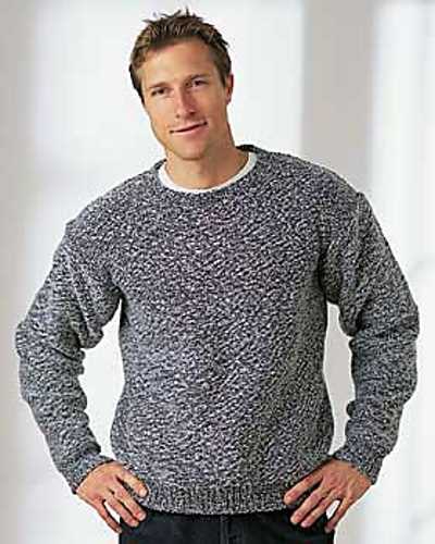 Basic mens sweater knitting pattern