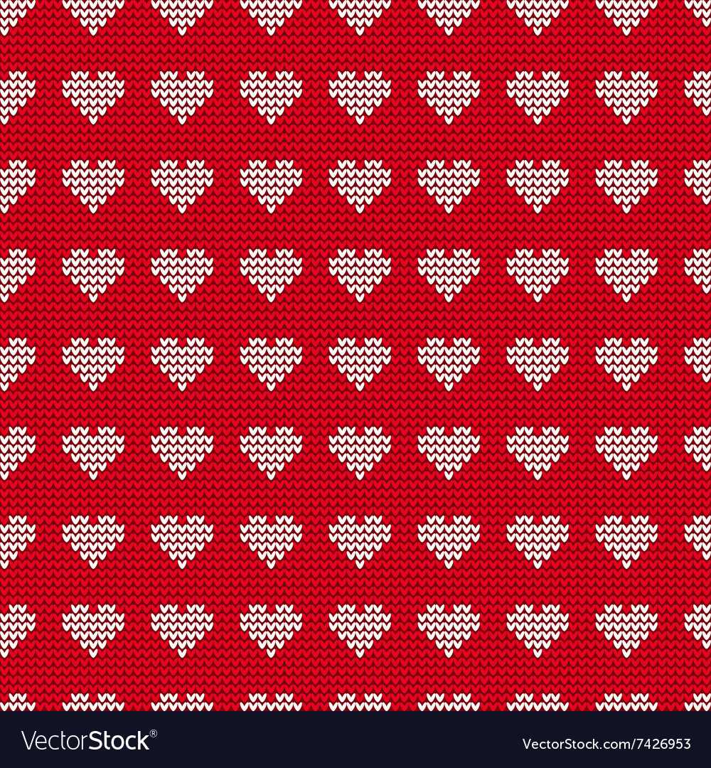 Knitted banner pattern