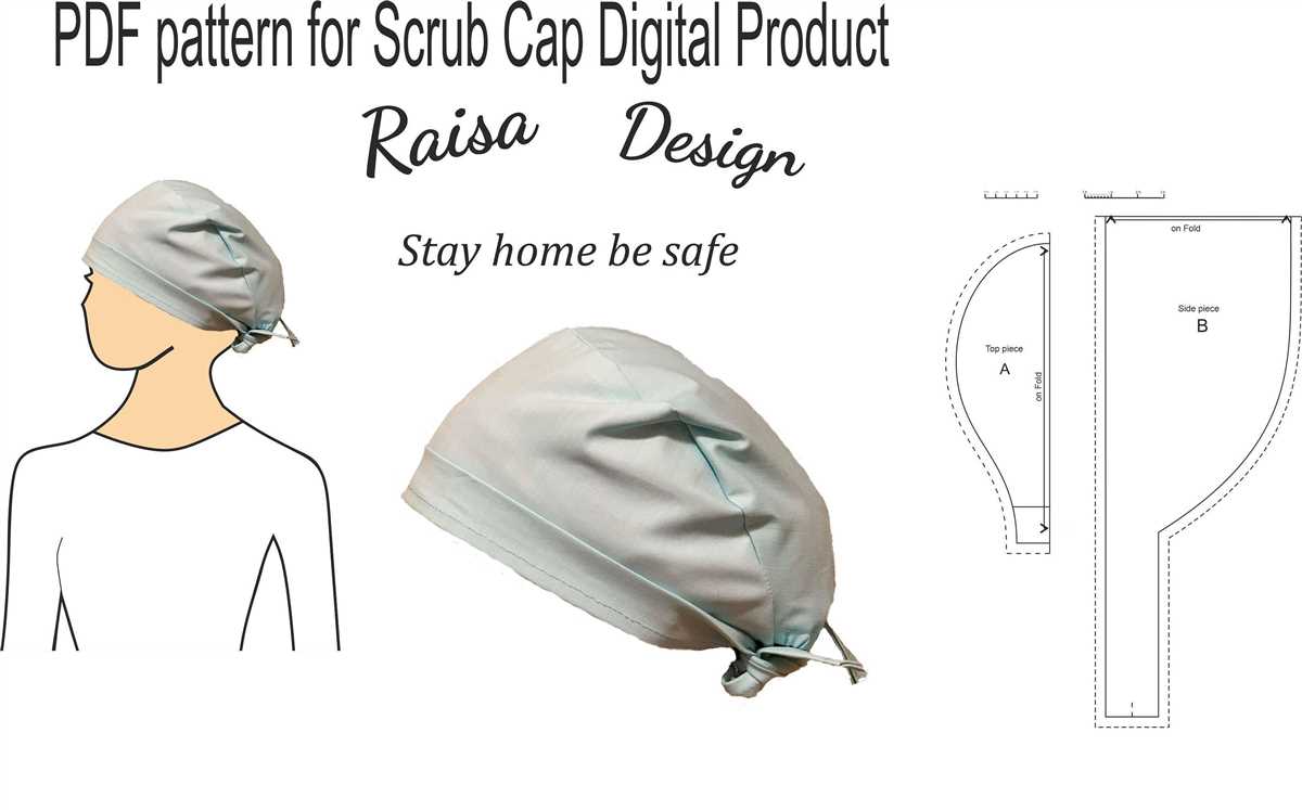 Knit scrub cap pattern