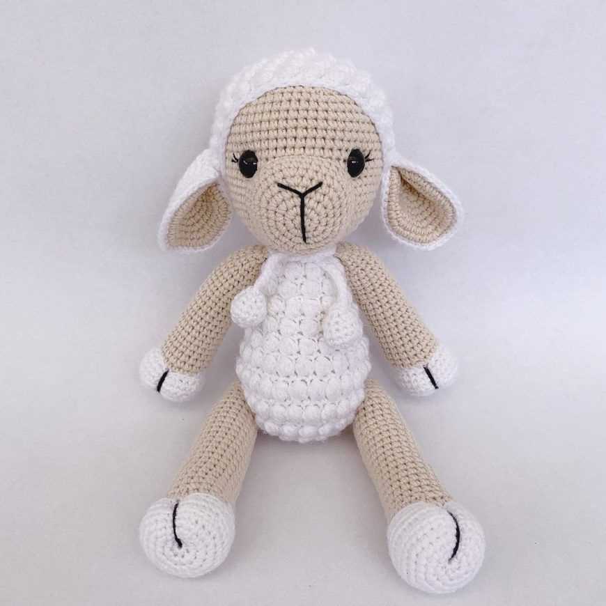 Knitted lamb pattern free