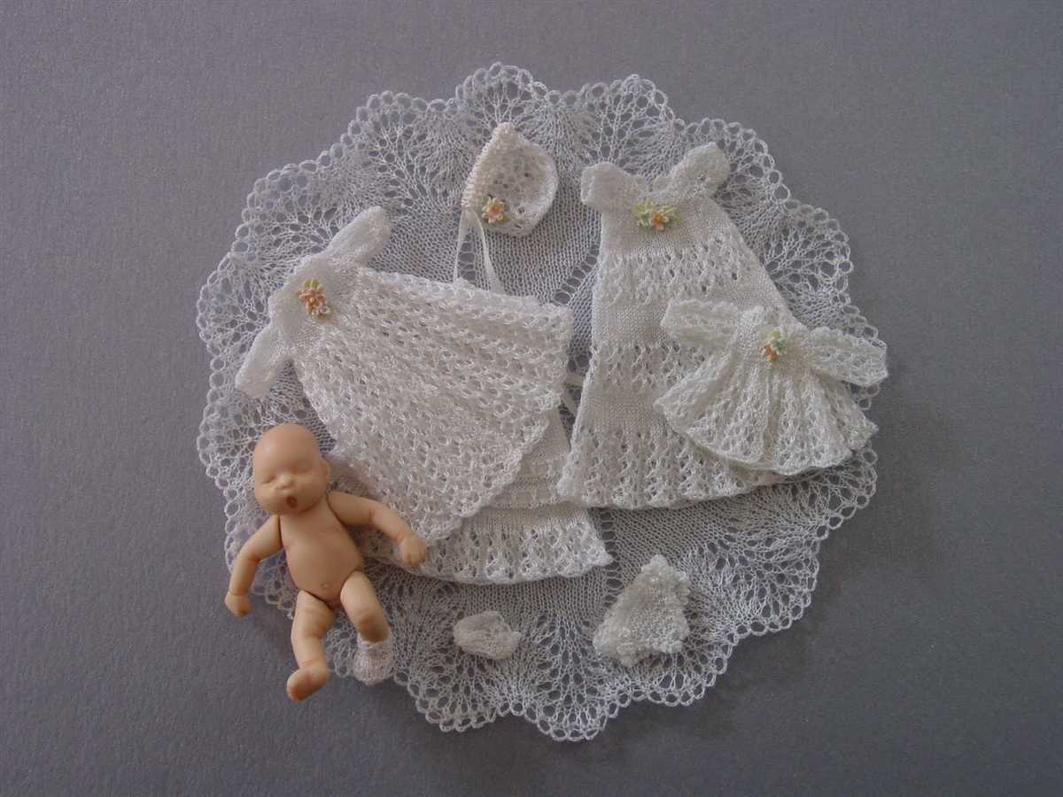 Miniature knitting patterns free