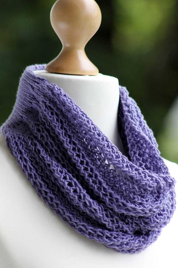 One skein scarf knitting pattern