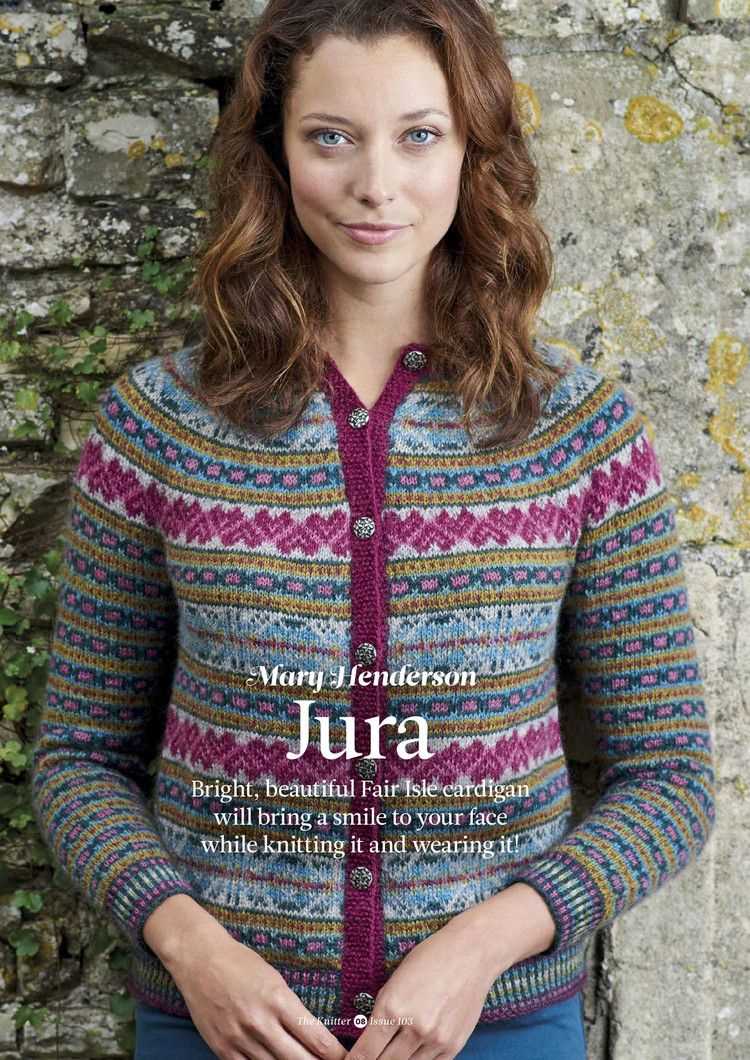 Free fair isle cardigan knitting patterns