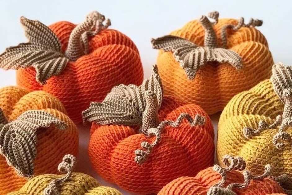 Free knitted pumpkin pattern