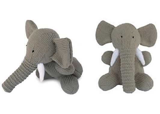 Knit elephant pattern free