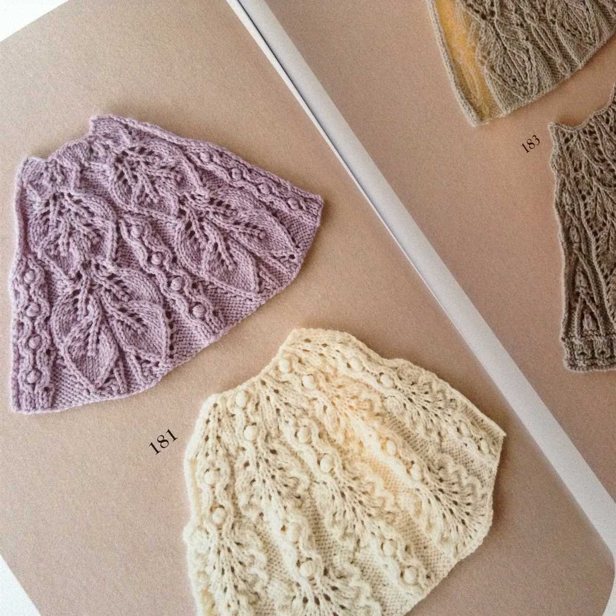 Japanese knitting patterns
