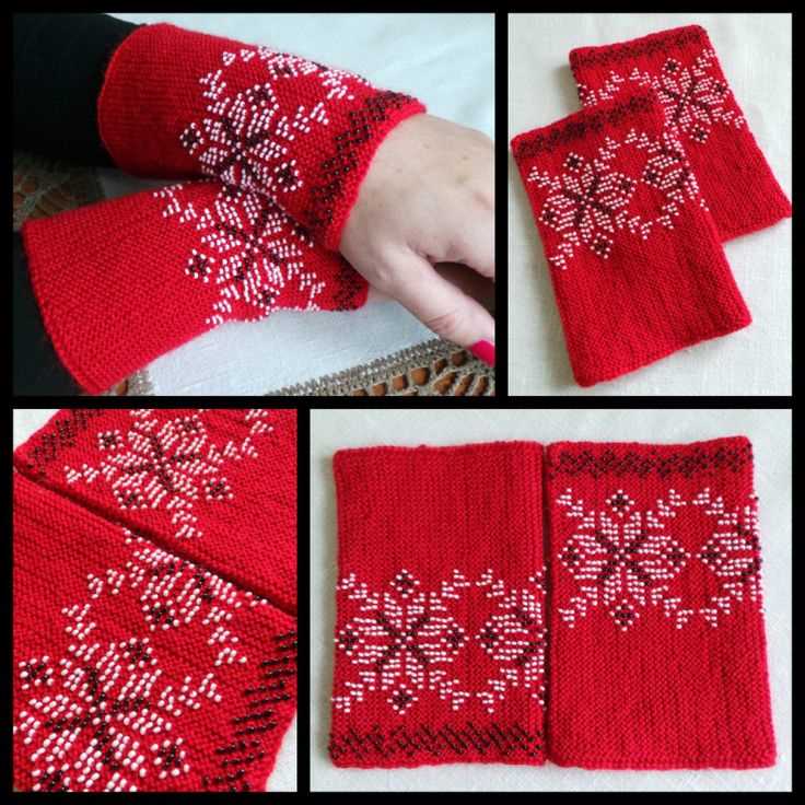 Wristlet knitting pattern