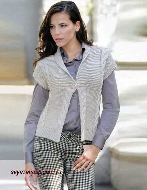 Ladies waistcoat knitting patterns