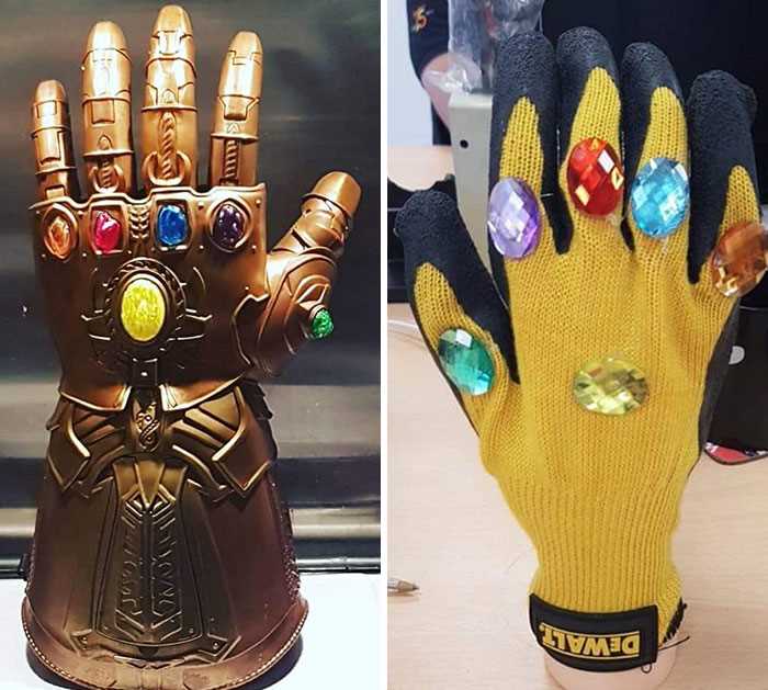 Infinity gauntlet knitting pattern free