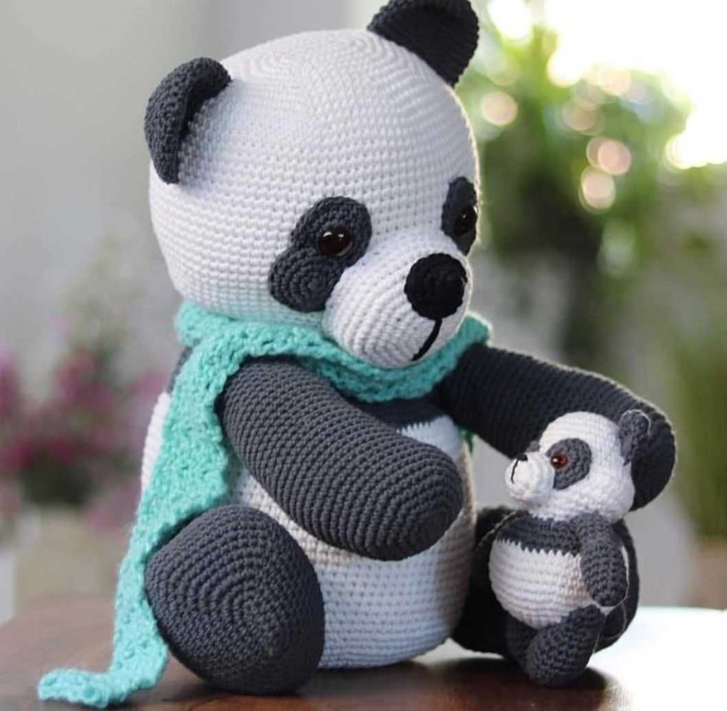 Panda knitting patterns free