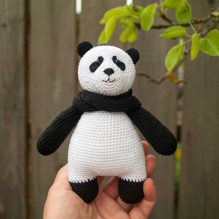 Panda knitting patterns free