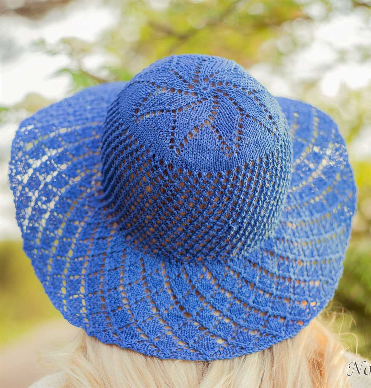 Patterns for knitted hats