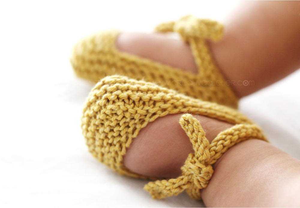 Knitted shoes pattern free