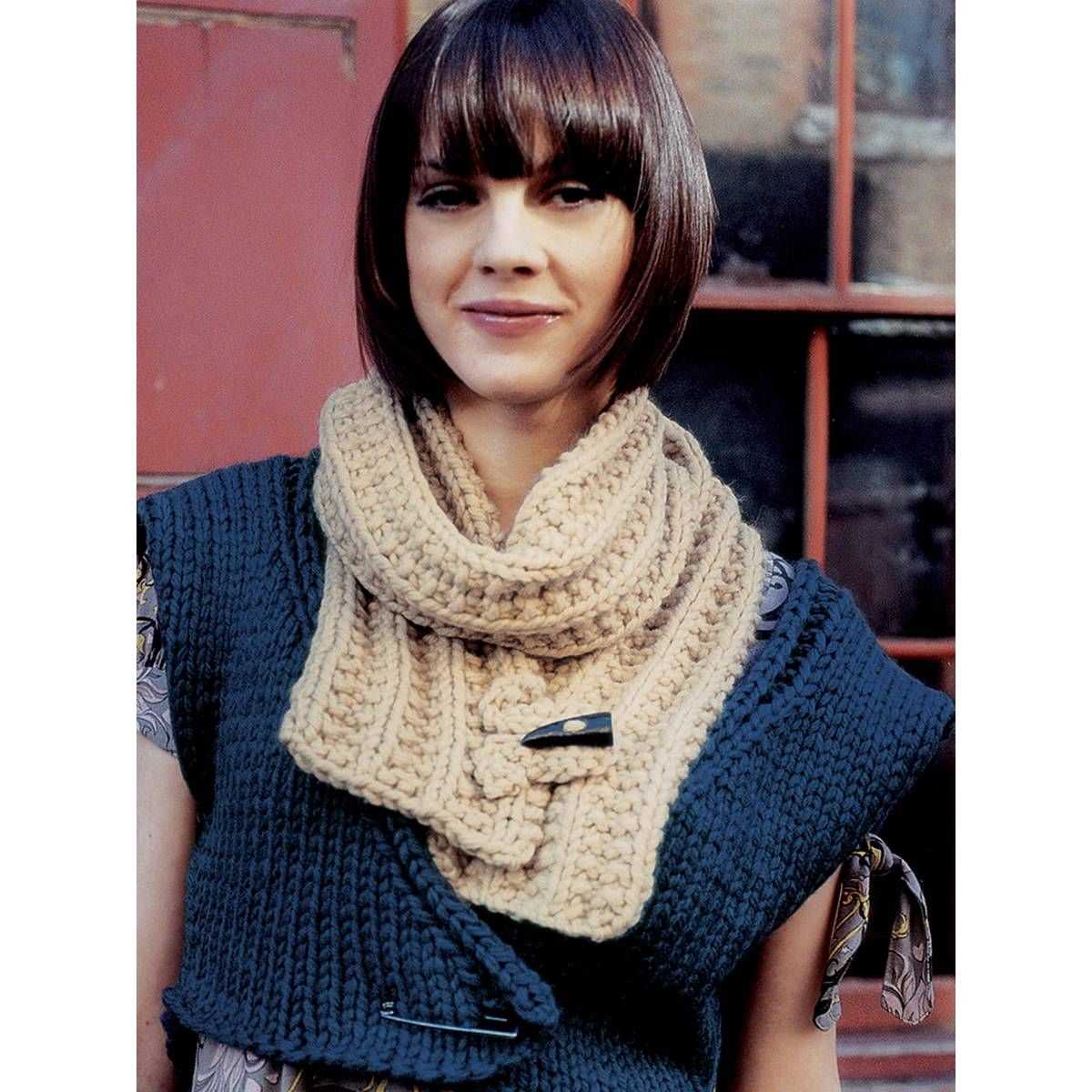 Knitting pattern for scarf free