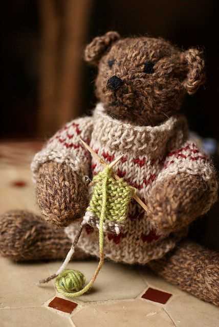 Honey bee bears knitting patterns