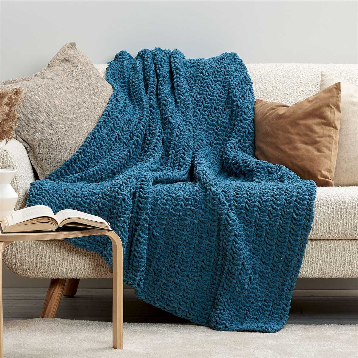 Bernat blanket yarn knit patterns for beginners