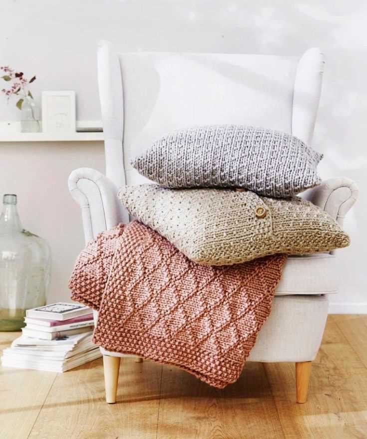 Pillow knitting pattern