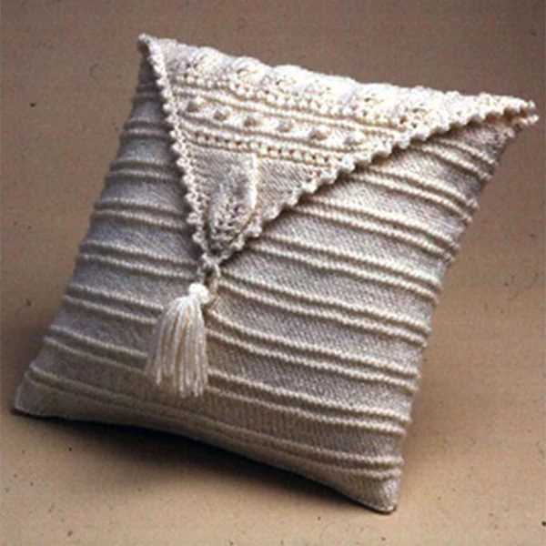 Pillow knitting pattern