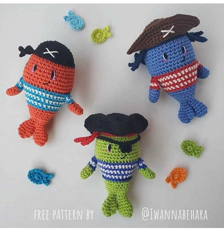 Pirate knitting pattern