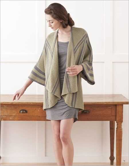 Easy kimono knitting pattern