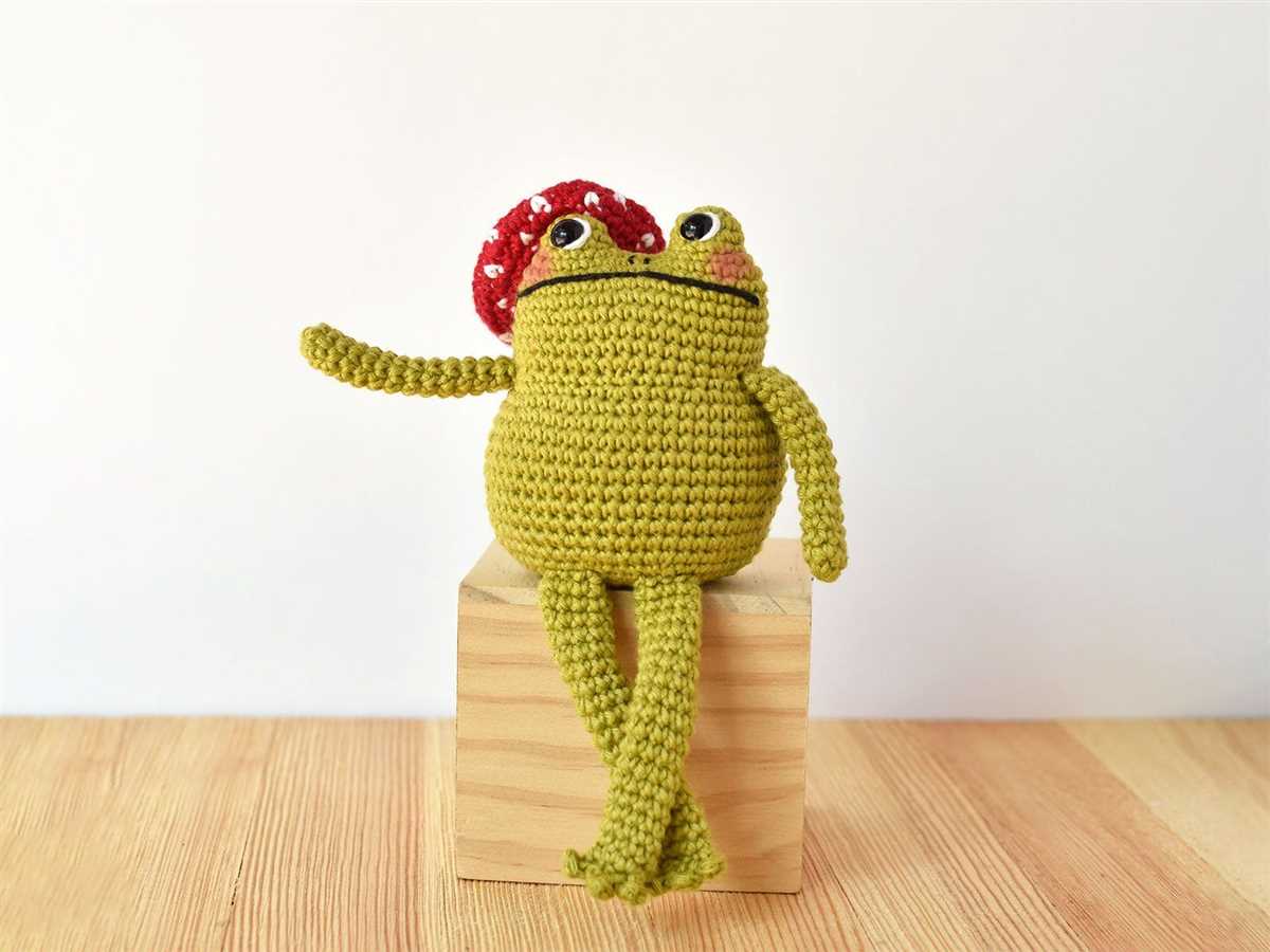 Small frog knitting pattern free