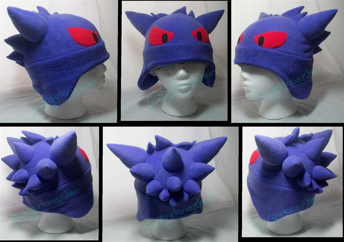 Pokemon hat knitting pattern