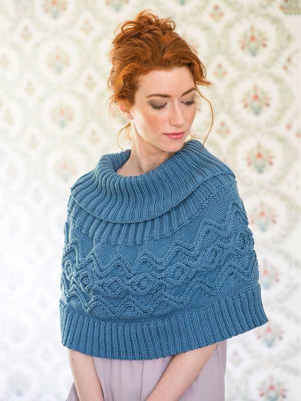 Poncho knitting patterns for ladies