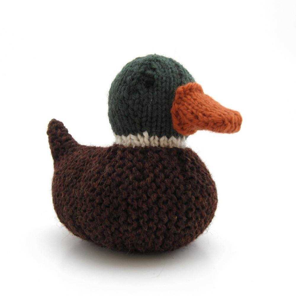 Knit duck pattern