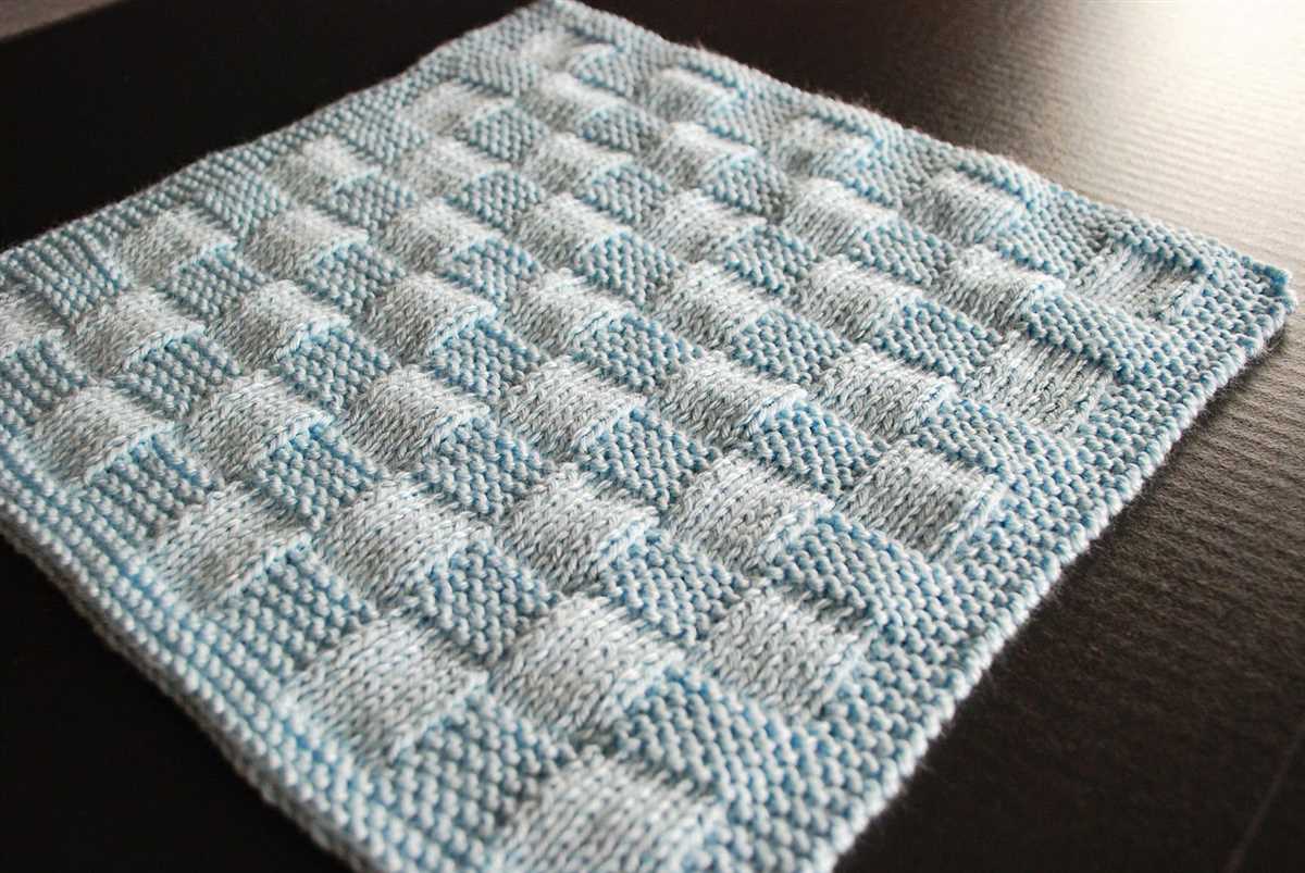 Preemie knit blanket pattern