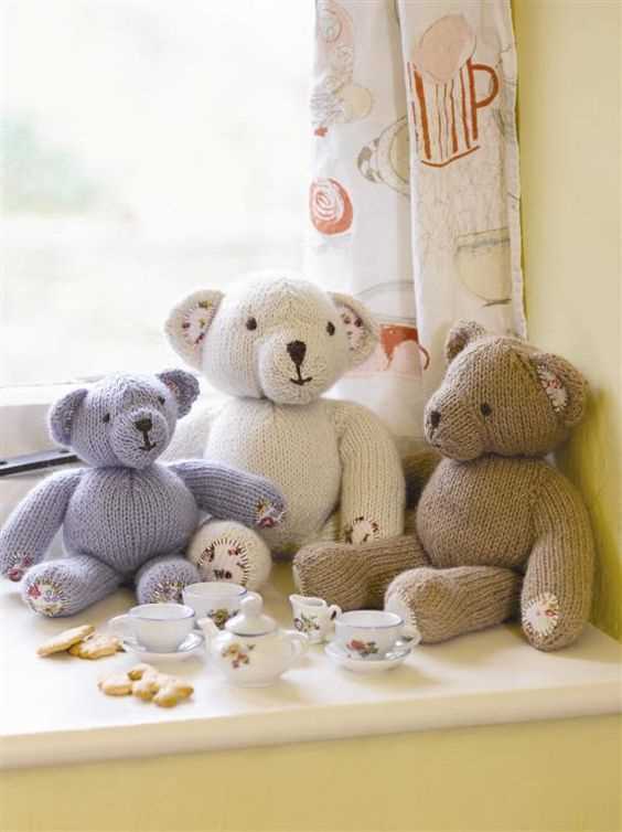 Fig bear knitting pattern