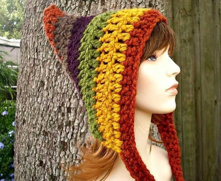 Pixie hat knitting pattern