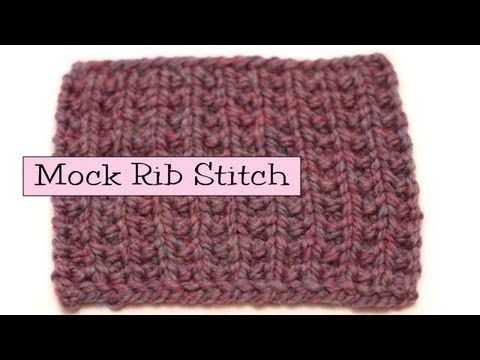 Knitting patterns with even number of stitches