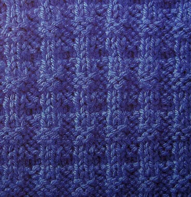 Double tweed knit stitch pattern