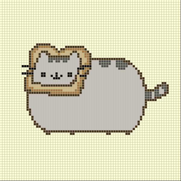 Pusheen knitting pattern