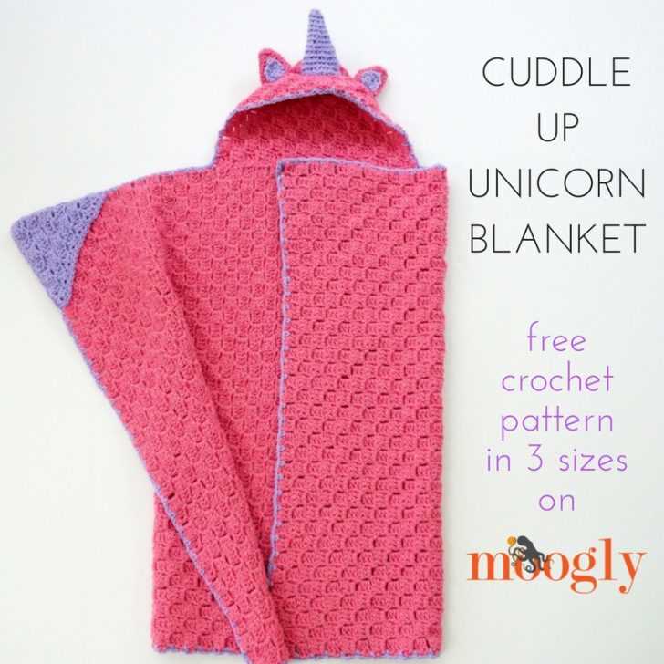 Unicorn blanket knitting pattern free