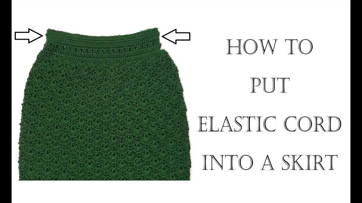 Easy knit skirt pattern free